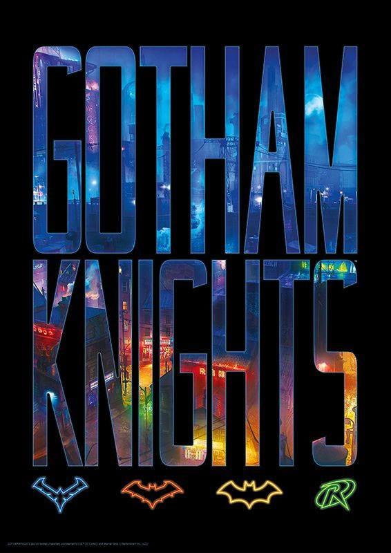 DC Comics: Gotham Knights Logo Limited Edition 42 x 30 cm Art Print - FaNaTtik