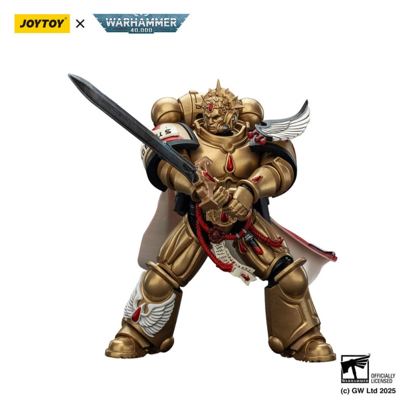 Warhammer 40,000: Combat Patrol Blood Angels Action Figure Captain with Heavy Bolt Pistol & Power Sw 9