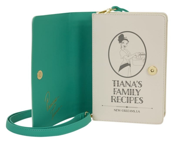 Disney by Loungefly Crossbody Princess Tiana Recipe Book 8