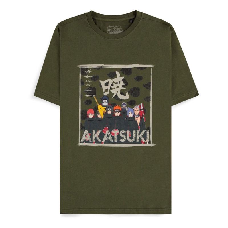 Naruto Shippuden T-Shirt Akatsuki Clan Size L