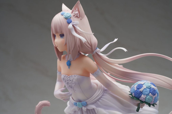 Nekopara PVC Statue 1/7 Nekopara Vanilla Dream of Eden Ver. 23 cm 2