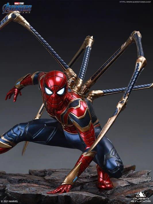 Avengers Endgame: Iron Spider-Man Premium Version 1/4 Statue - Queen Studios