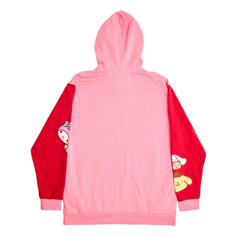 Sanrio by Loungefly Hoodie Sweater Unisex Sanrio & Friends Size S 5