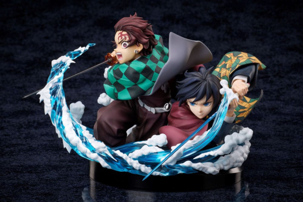 Demon Slayer: Kimetsu no Yaiba PVC Statue Tanjiro & Giyuu 13 cm 3