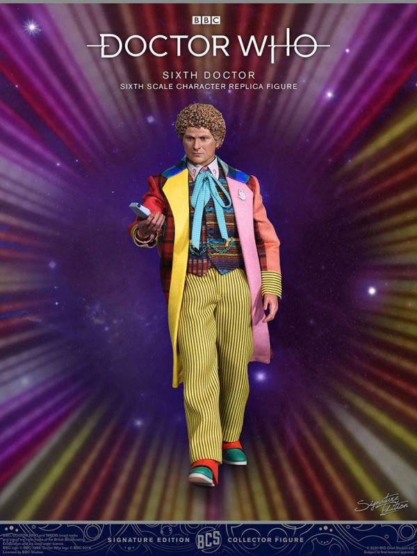 Doctor Who: 6th Doctor (Colin Baker) 1/6 Action Figure - Big Chief Studios