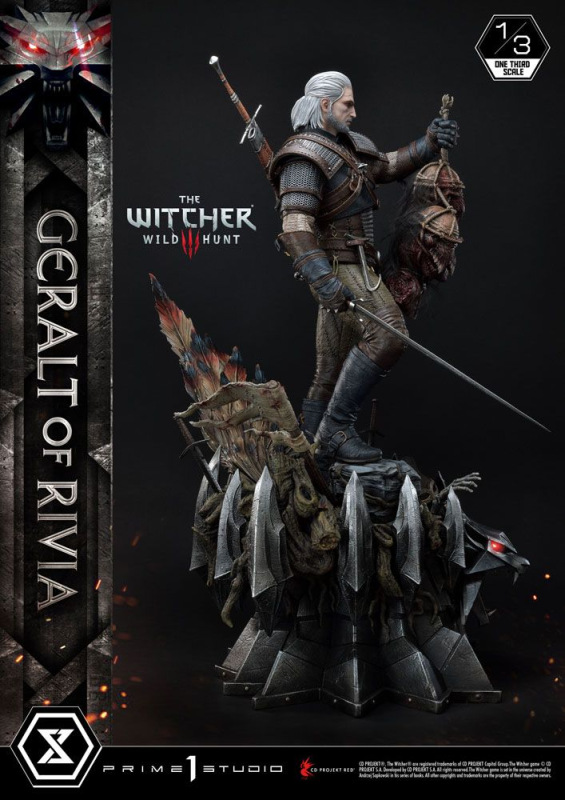 Witcher 3 Wild Hunt Statue 1/3 Geralt von Riva 88 cm 1