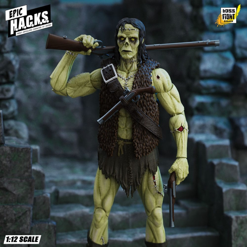 Frankenstein's Monster Epic H.A.C.K.S. Action Figure 1/12 Undead Creature 19 cm 2