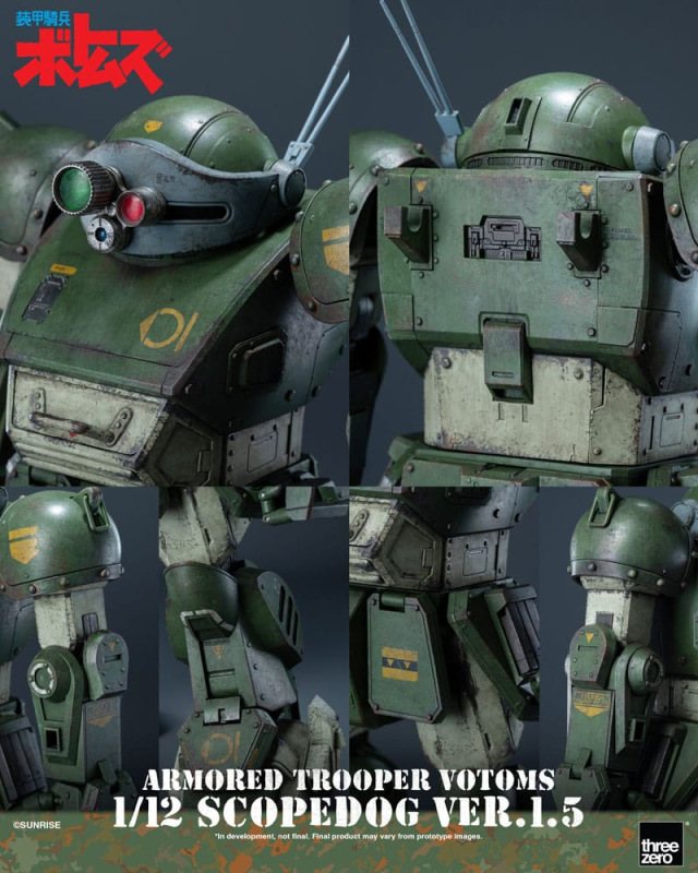 Armored Trooper Votoms Robo-Dou Action Figure Strikedog 16 cm 9
