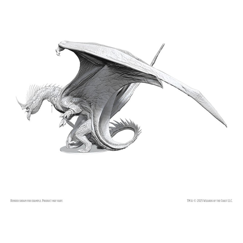 D&D Nolzur's Marvelous Miniatures Unpainted Miniatures Ancient Blue Dragon 20 cm 1