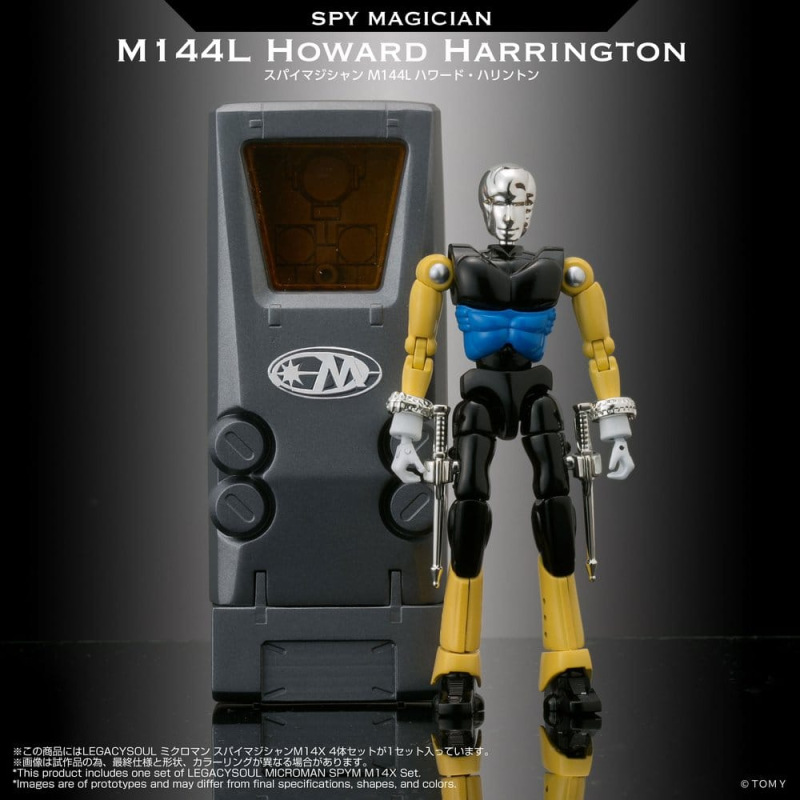 Microman Legacysoul Action Figures 4Pack SPYM M14X Set 2