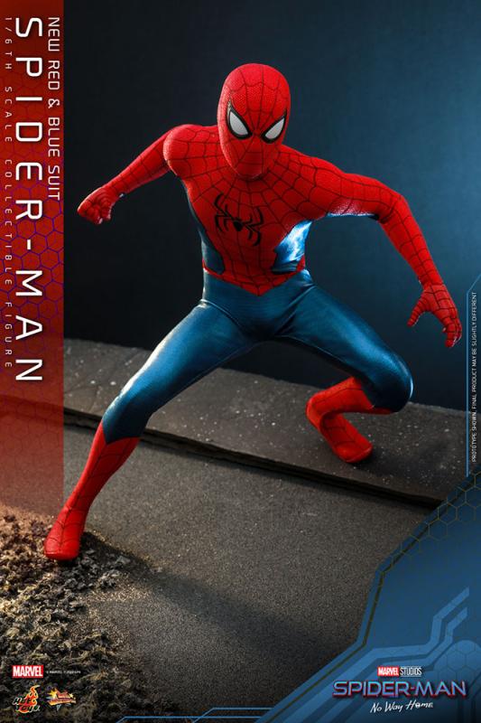 Spider-Man No Way Home: Spider-Man 1/6  Movie Masterpiece Action Figure - Hot Toys