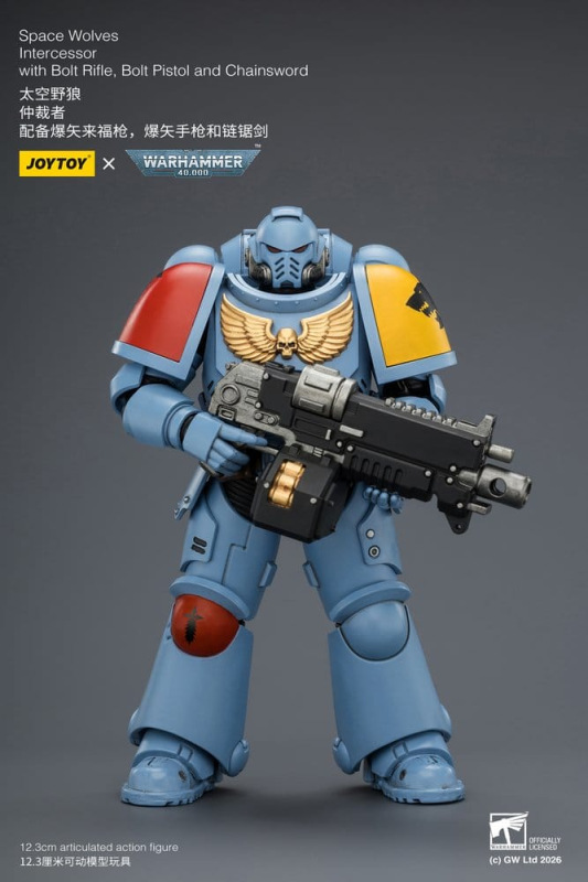 Warhammer 40,000 Action Figure Space Wolves Intercessor 12 cm 9