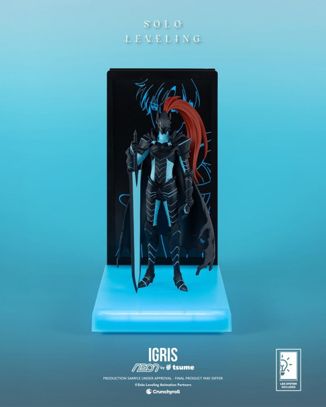 Solo Leveling Neon Figure 1/9 Igris 20 cm 2