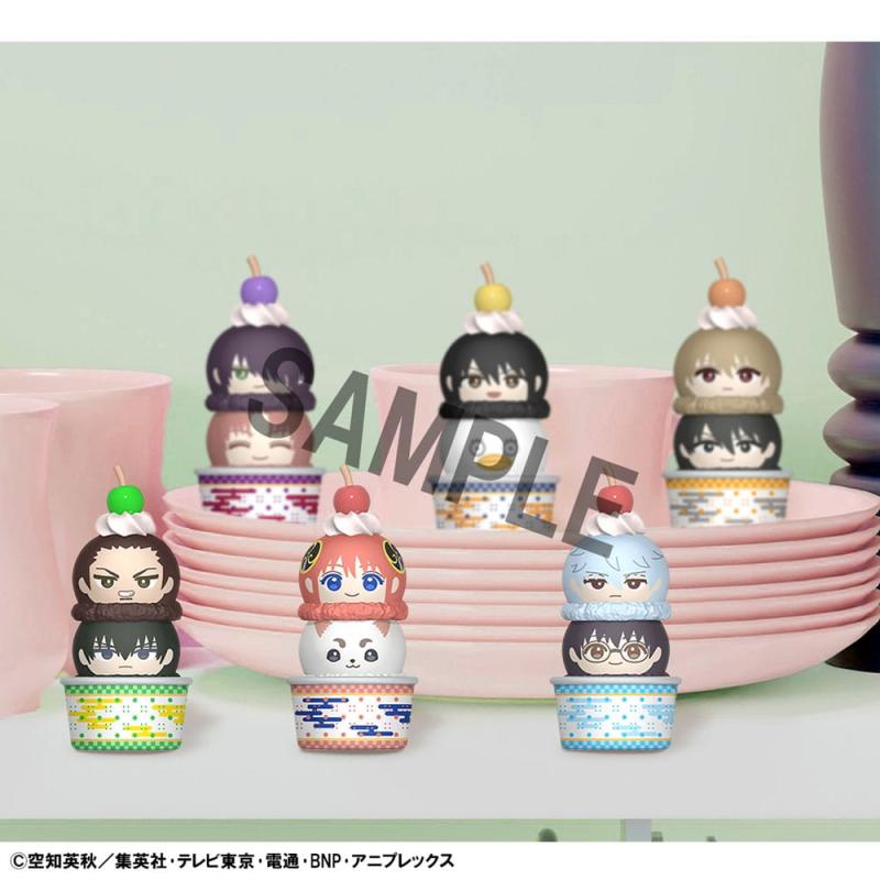 Gintama Tsumichen Stack up & Change Trading Figure 6-Pack 8 cm (with gift)