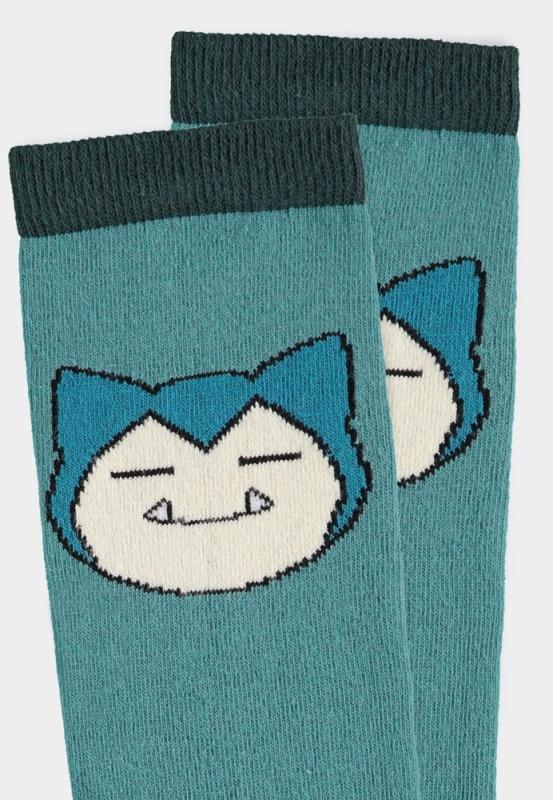 Pokémon Knee High Socks Snorlax 39-42