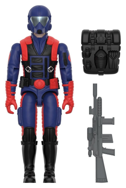 G.I. Joe ReAction+ Action Figure Wave 09 Cobra Viper Gunner 1