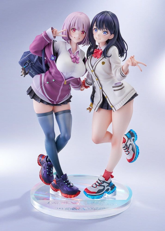 SSSS.GridmanPVC Statues 1/7 2-Pack Rikka Takarada & Akane Shinjo feat. toridamono 22 cm 3