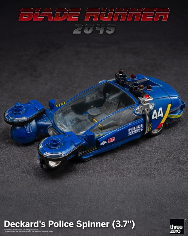 Blade Runner 2049 Vehicle Deckard's Police Spinner 10 cm 6