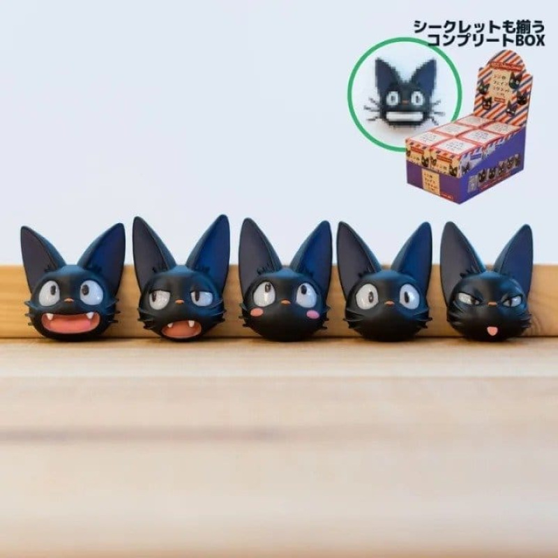 Kiki's Delivery Service Magnet Jiji face Blind Box Assortment (6)