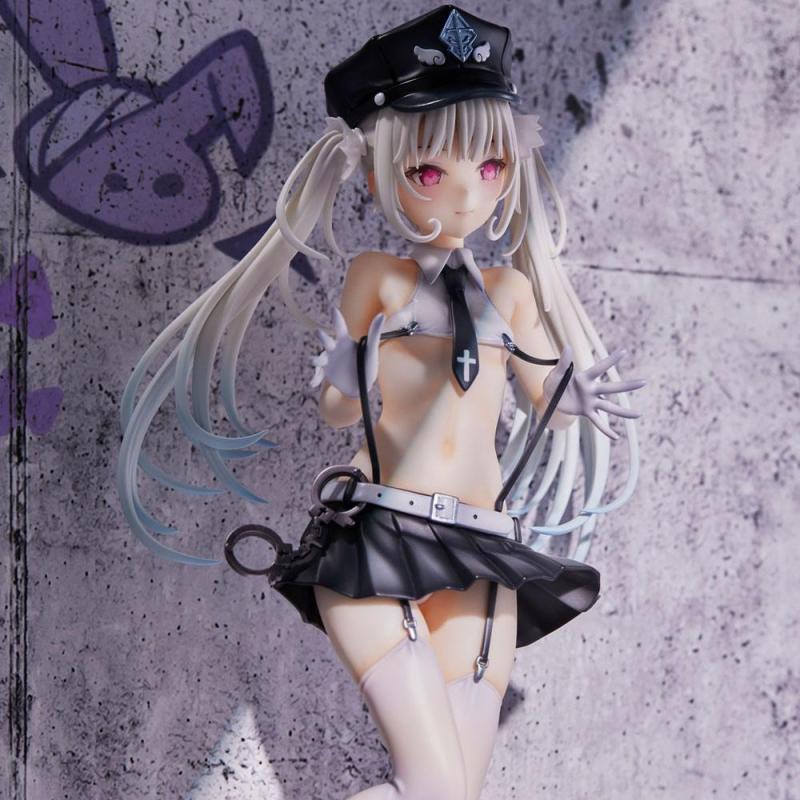 Original Character PVC Statue Angel Police Illustration by Rurudo 23 cm