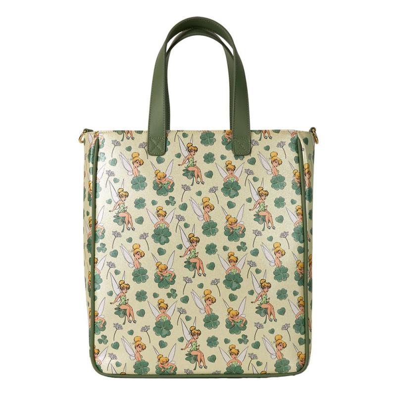 Disney by Loungefly Tote Bag with Coin Purse Tinker Bell 4-Leaf Clover 2