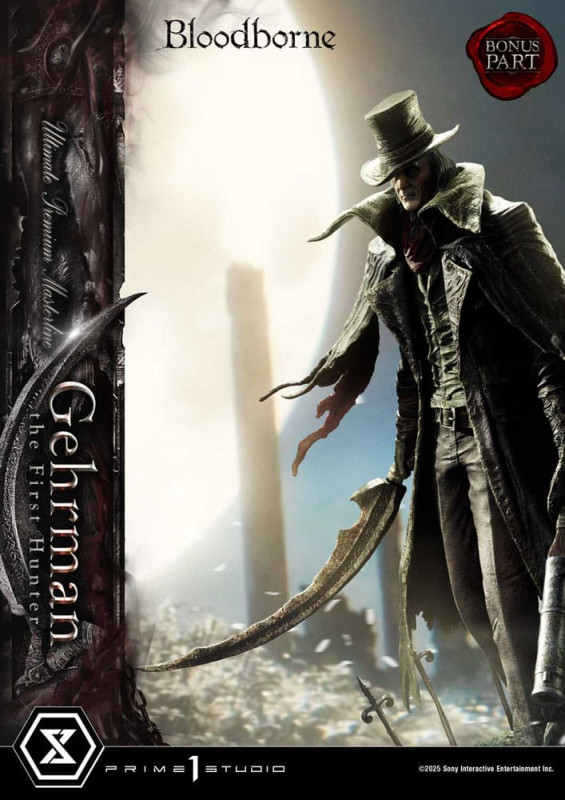 Bloodborne Ultimate Premium Masterline Series Statue 1/4 Gehrman Bonus Version 68 cm 6