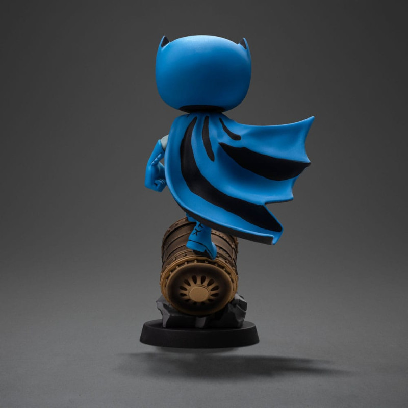 Batman Mini Co. PVC Figure Batman on Bat-Signal (Blue Variant) 15 cm 4