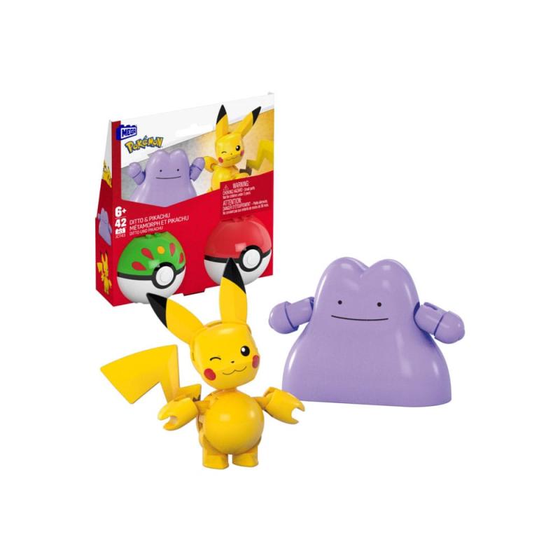 Pokémon MEGA Construction Set Poké Ball Collection: Pikachu & Ditto 1