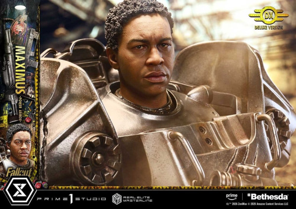 Fallout Real Elite Masterline Statue 1/4 Maximus Power Armor Deluxe Version 67 cm 4