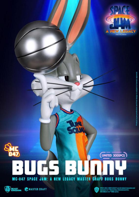 Space Jam A New Legacy: Bugs Bunny 43 cm Master Craft Statue - Beast Kingdom Toys