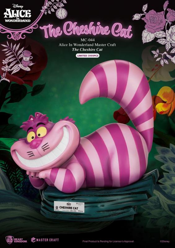 Alice In Wonderland: The Cheshire Cat 36 cm  Master Craft Statue - Beast Kingdom Toys