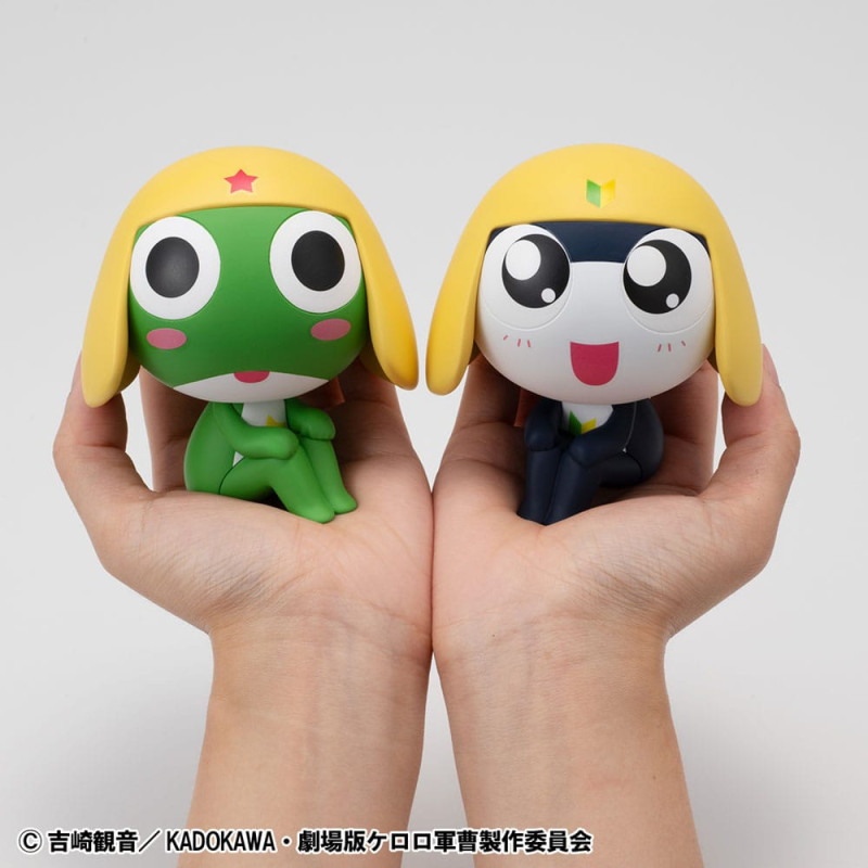 Sergeant Frog Look Up PVC Statue Keroro & Tamama Set (with gift) 11 cm 1