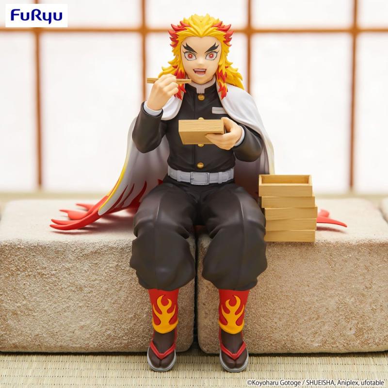 Demon Slayer: Kimetsu no Yaiba Noodle Stopper PVC Statue Rengoku Kyojuro 14 cm 5