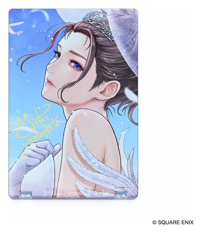 Final Fantasy One Touch Edge Magnetic Card Holder Special Edition Yuna Wedding Dress 1