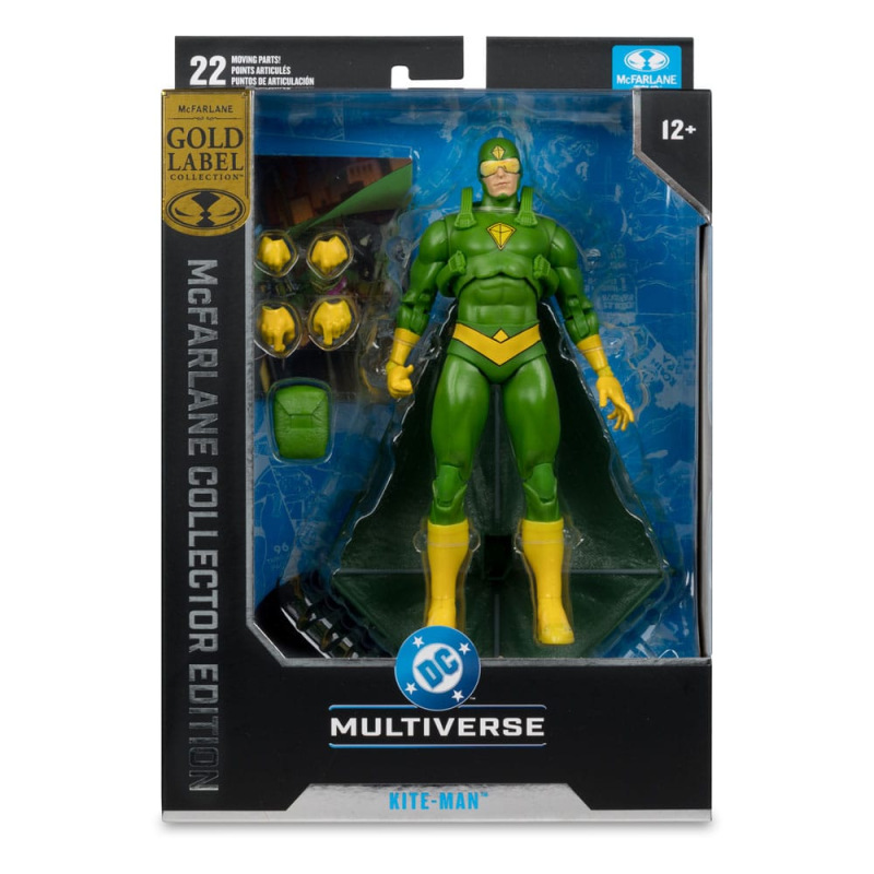 Batman Rogues DC Multiverse McFarlane Collector Edition Action Figure #43 Kite Man (Gold Label) 21 c 6