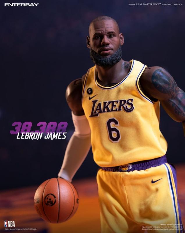 NBA Collection: Lebron James Special Edition 1/6 Real Masterpiece Action Figure - Enterbay
