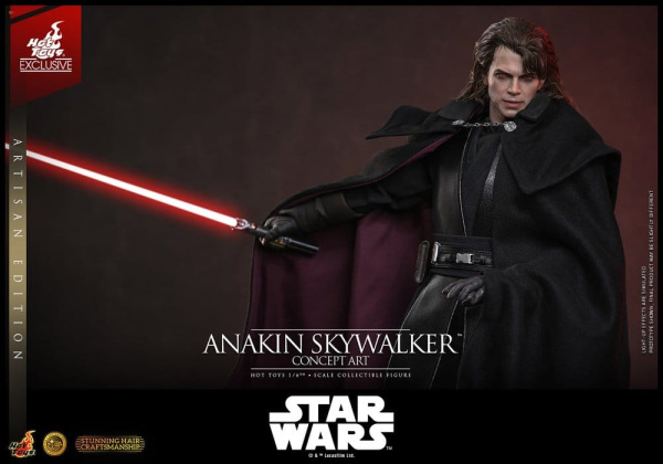 Star Wars Episode III: Revenge Of The Sith Movie Masterpiece Action Figure 1/6 Anakin Skywalker (Con 7