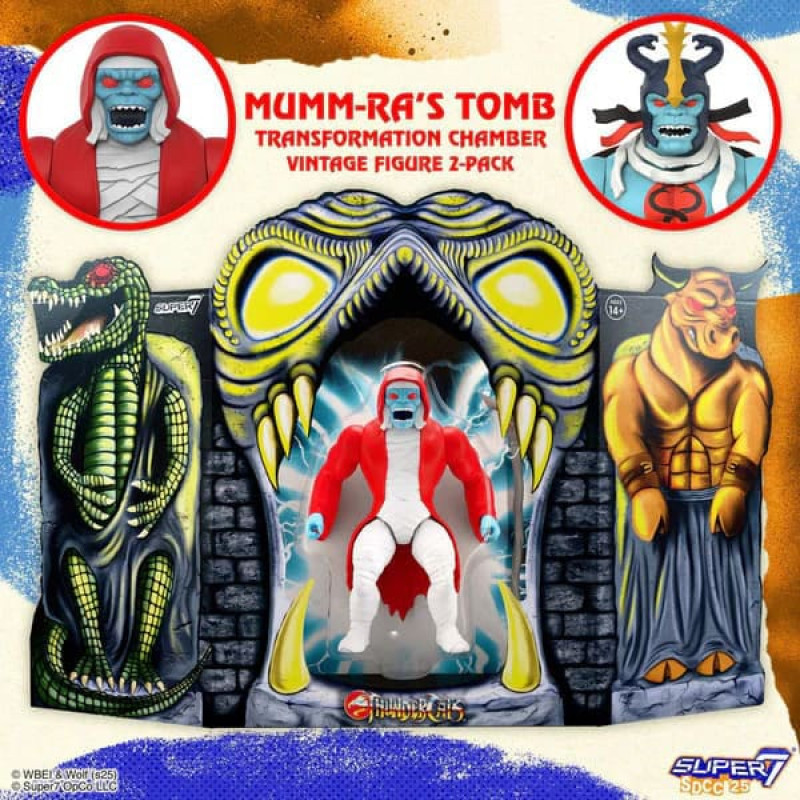 Thundercats Vintage Collection Action Figures 2-Pack Mumm-Ra's Tomb 14 cm 3