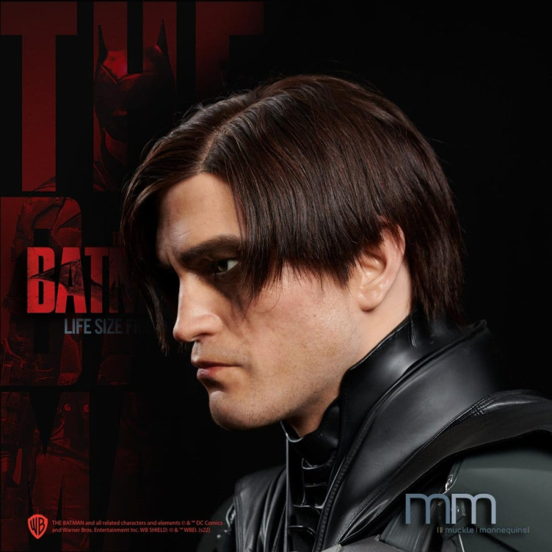 The Batman Life-Size Silicone Head Batman 3