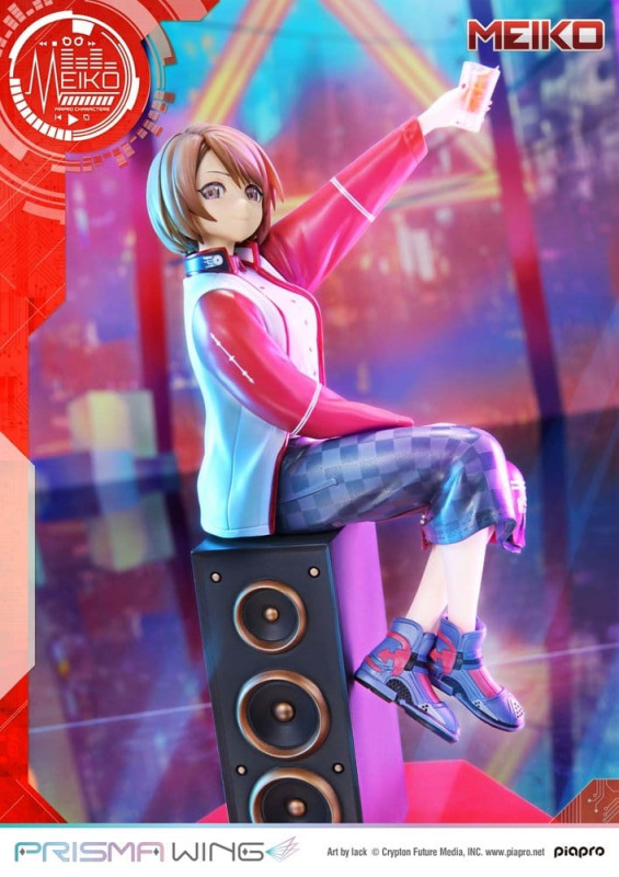 Piapro Characters Prisma Wing Statue 1/7 Meiko Illustration by lack 21 cm 3