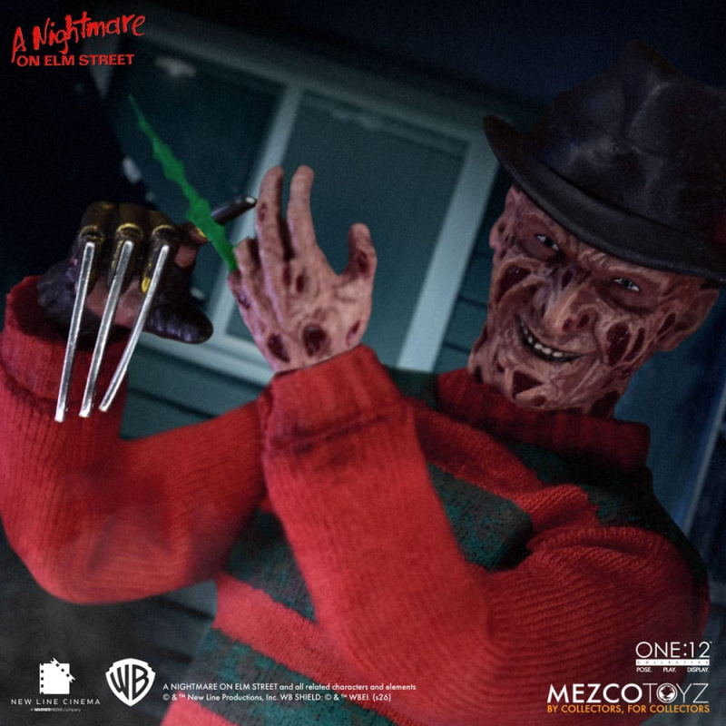 Nightmare On Elm Street Action Figure 1/12 Freddy Krueger 17 cm 8