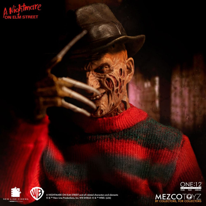 Nightmare On Elm Street Action Figure 1/12 Freddy Krueger 17 cm 9