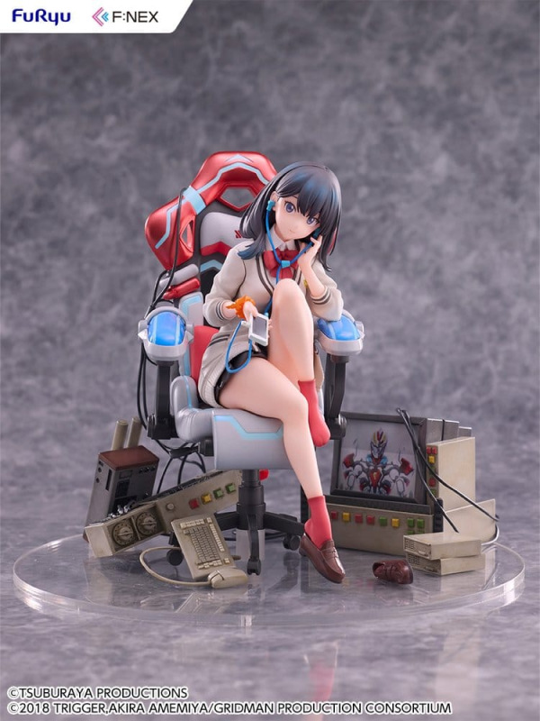 SSSS. Gridman Universe BiCute Bunnies PVC Statue Rikka Takarada Gaming Chair Ver. 19 cm 5