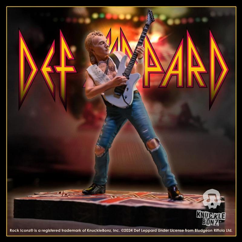 Def Leppard Rock Iconz Statue Phil Collen 24 cm