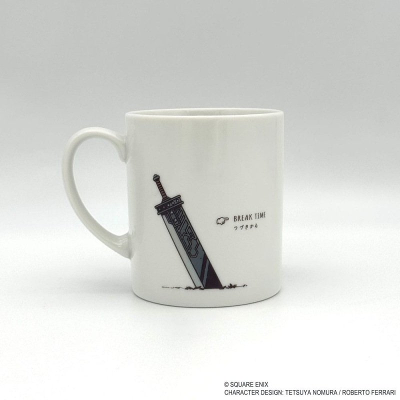 Final Fantasy VII Rebirth Mug Napping Cloud 1