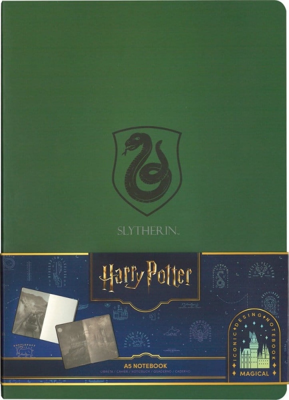 Harry Potter Softcover Notebook Slytherin 21 cm 1