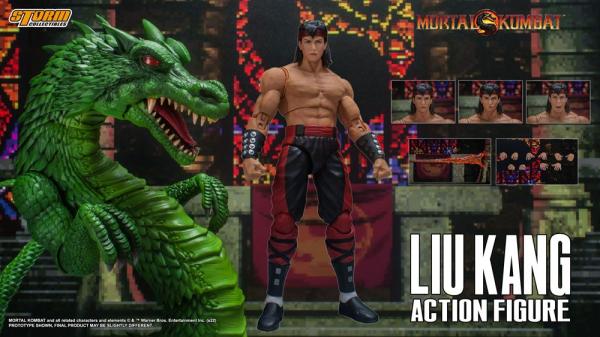 Mortal Kombat: Liu Kang 1/12 Action Figure - Storm Collectibles