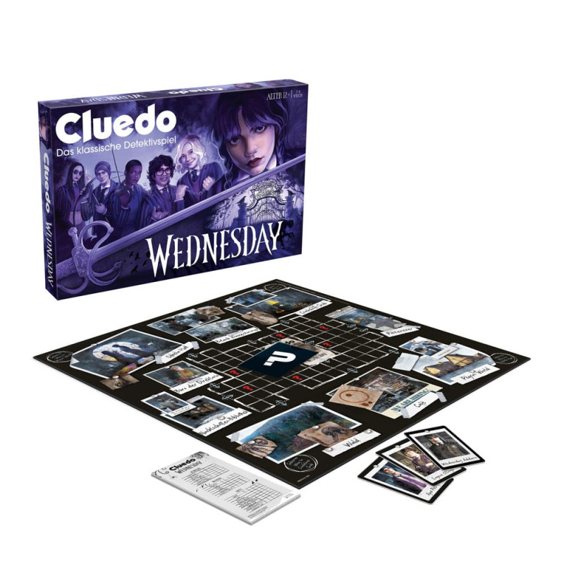 Wednesday Board Game Clue *German Version* 6