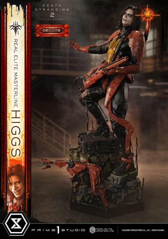 Death Stranding 2: On The Beach Real Elite Masterline Statue 1/3 Higgs DX Bonus Version 81 cm 6