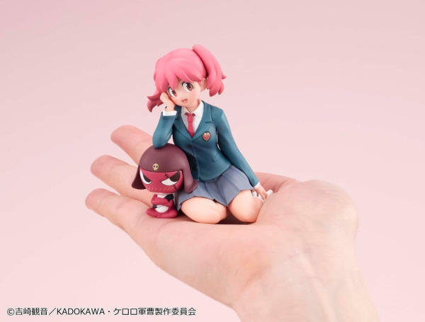 Sgt. Frog Melty Princess PVC Figure Natsumi & Giroro Palm Size 9 cm 1